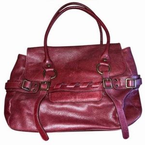 PLINIO VISONA LEATHER BAG